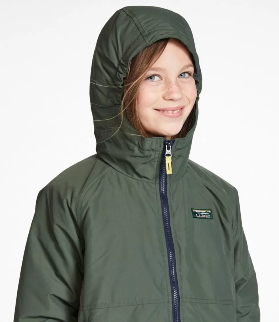 Giacca Termica Bambini con Cappuccio - Impermeabile e Morbida per Attività all'Aperto, Design Moderno per Inverno e Sport, Taglie 3-12 Anni (Colori Unisex)