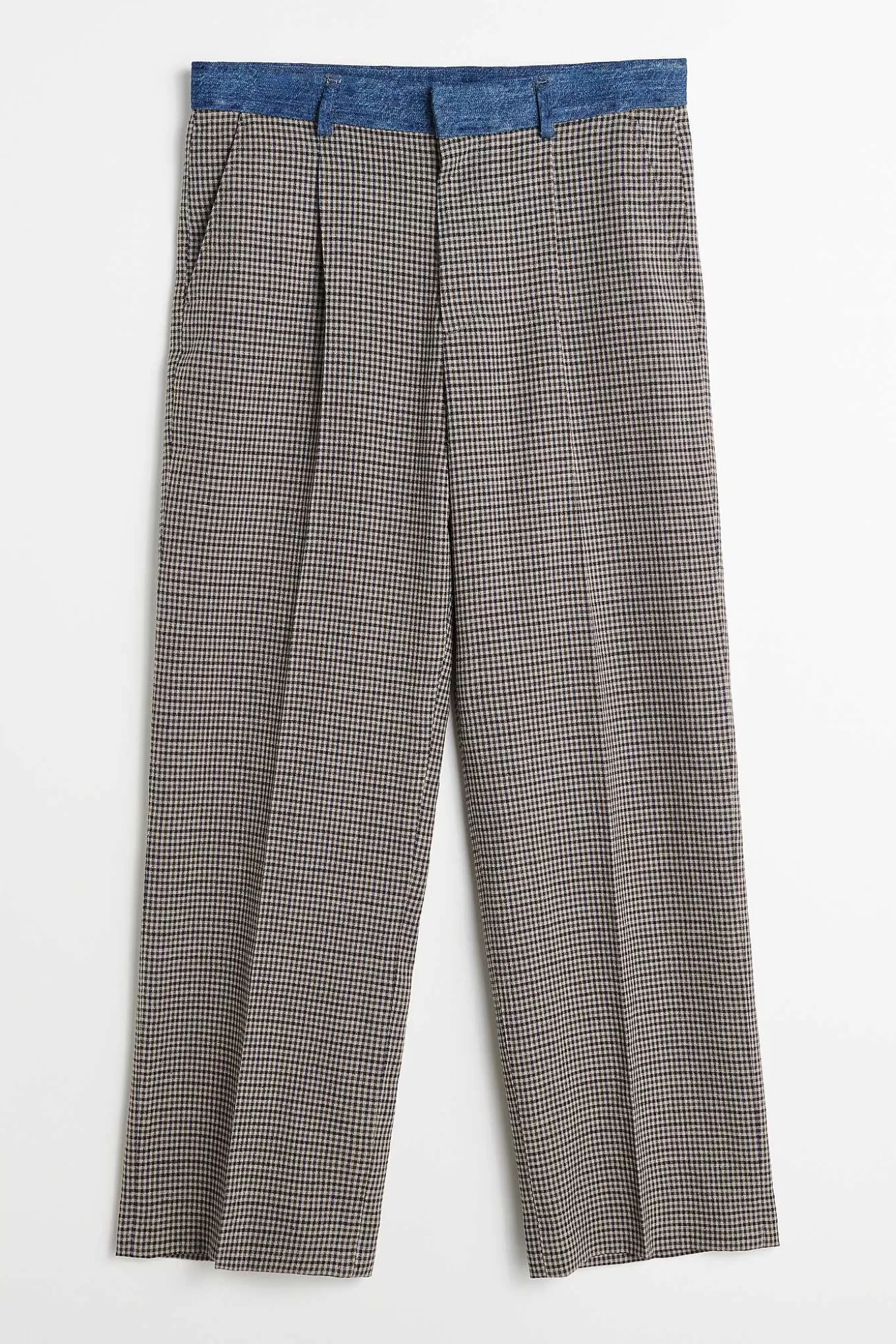 Pantaloni Eleganti in Lana con Quadri Stile Classico - Byxor Iconici da Uomo per Uno Stile Senza Tempo