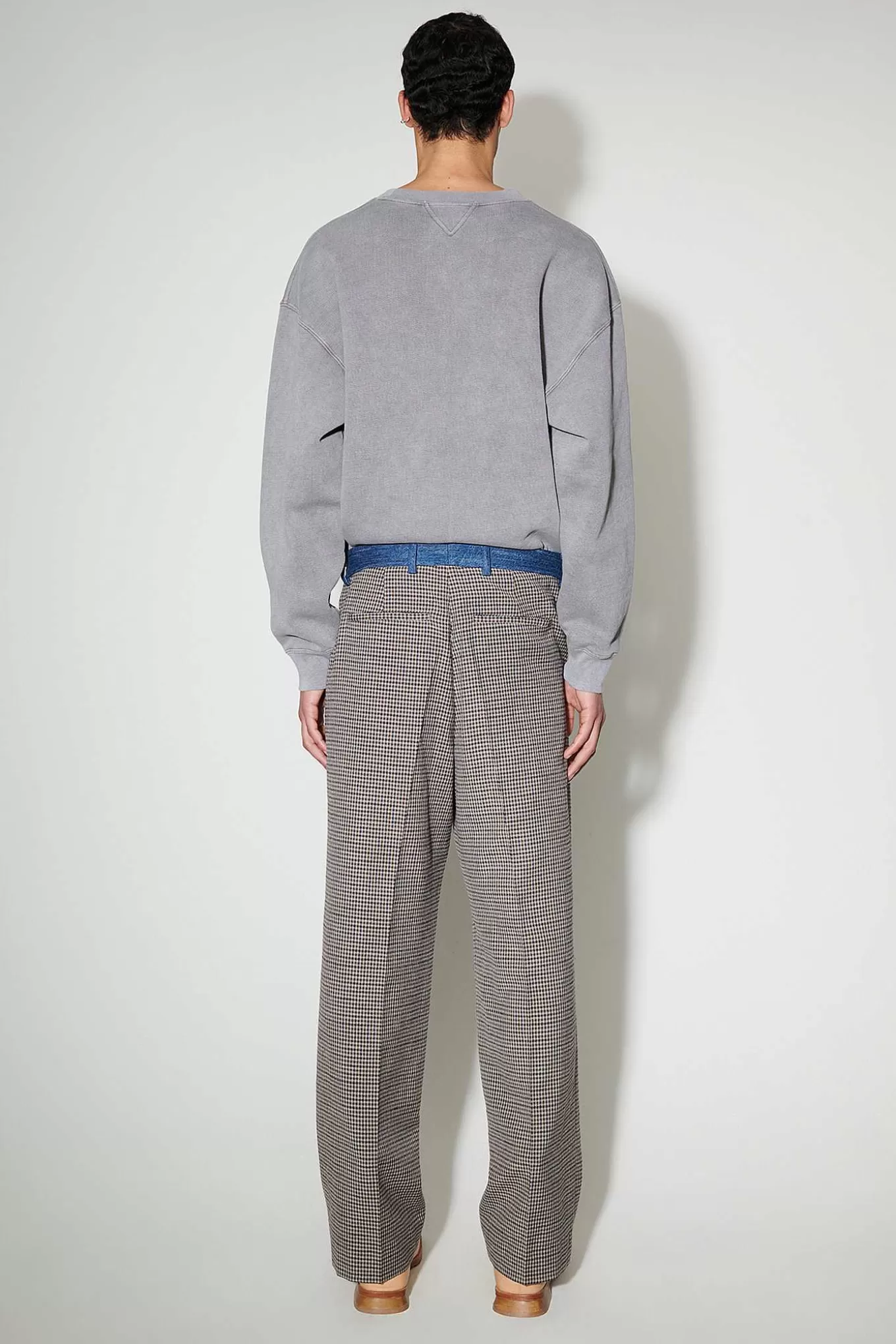 Pantaloni Eleganti in Lana con Quadri Stile Classico - Byxor Iconici da Uomo per Uno Stile Senza Tempo