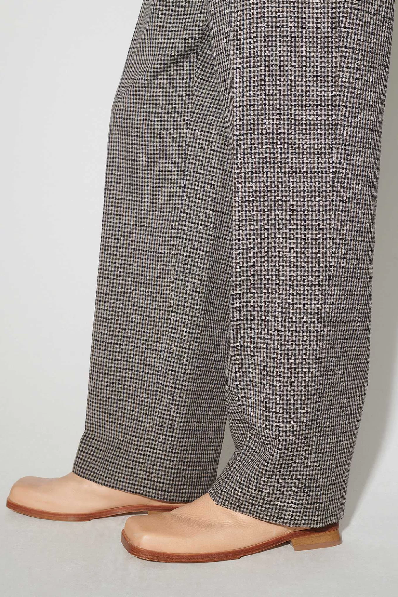 Pantaloni Eleganti in Lana con Quadri Stile Classico - Byxor Iconici da Uomo per Uno Stile Senza Tempo