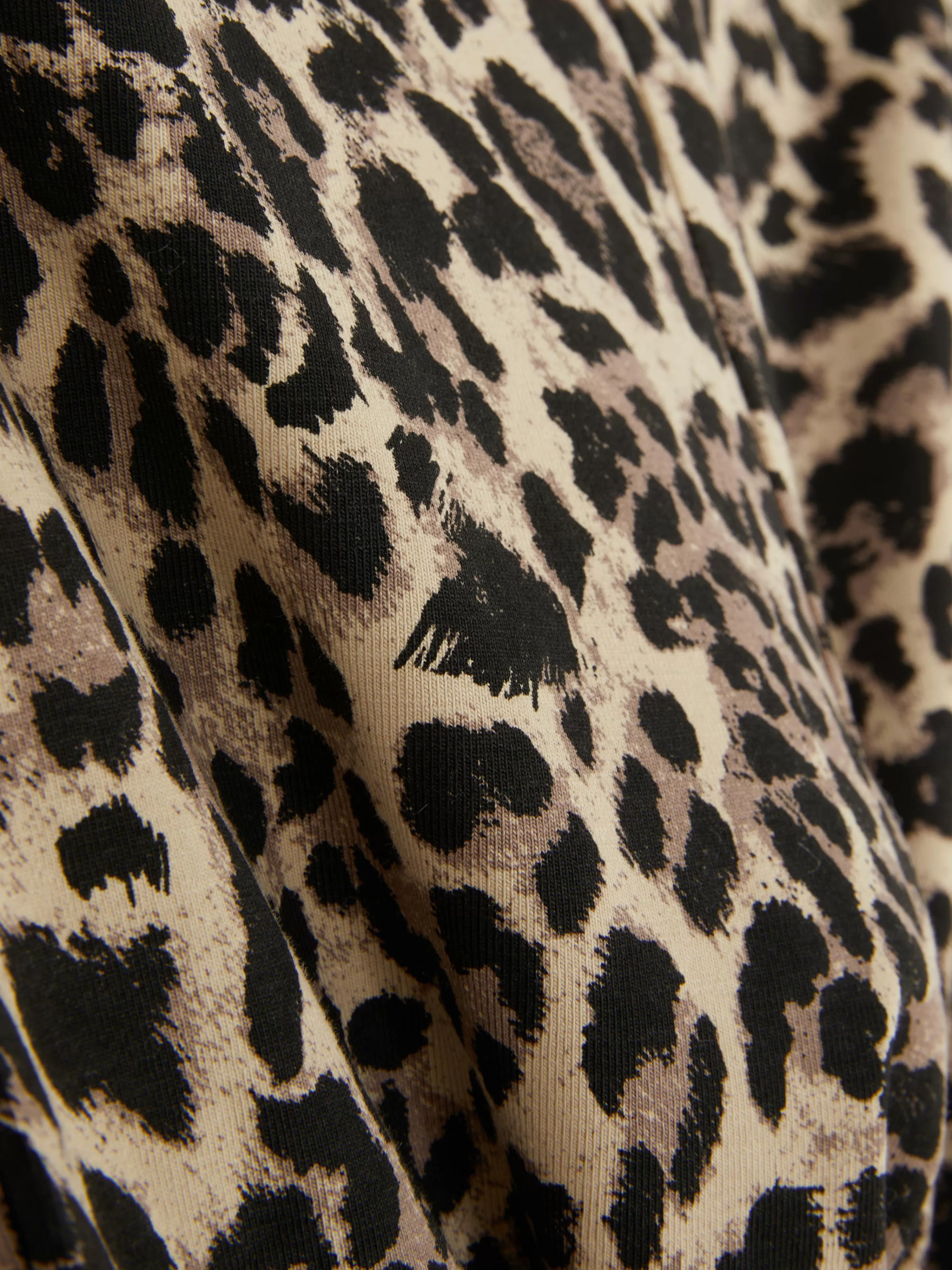 Leggings Firmate Primark con Stampa Leopardata e Bordi Colorati - Design Comodo e Alla Moda