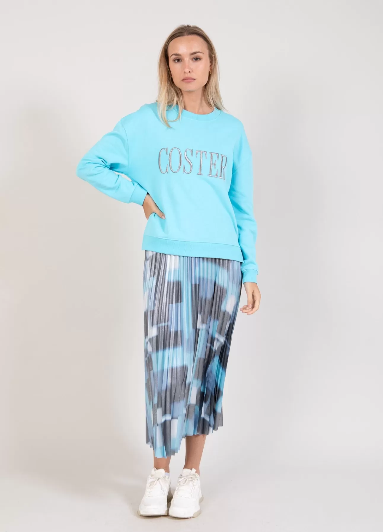 Felpa con Cappuccio Premium Dame Coster - Stile Urbano Copenaghen con Ricamo Logo - Design Unisex Casual
