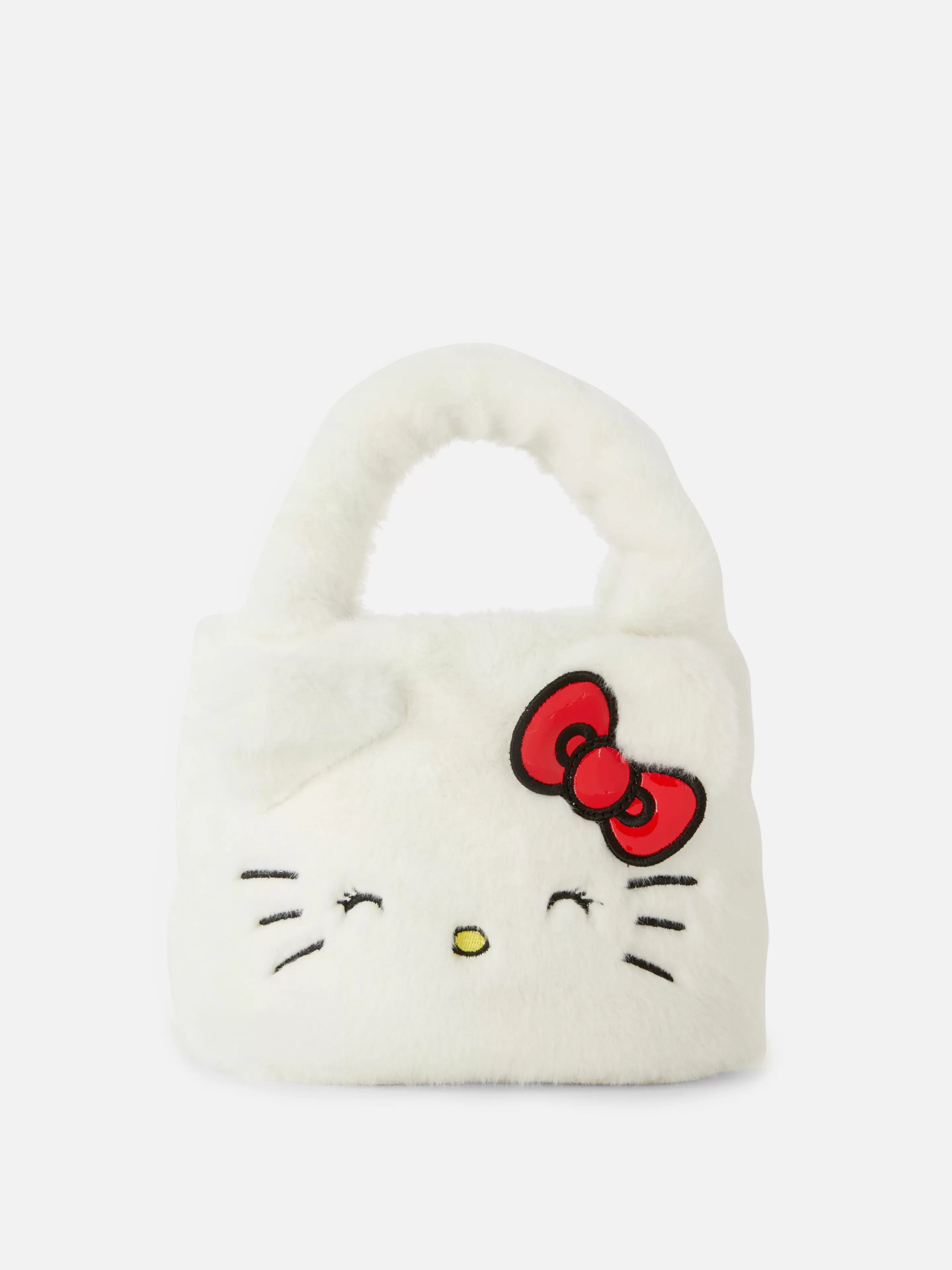 Primark Zaino a Tracolla Hello Kitty - Bianco Puro con Design Iconico e Cinturino Regolabile