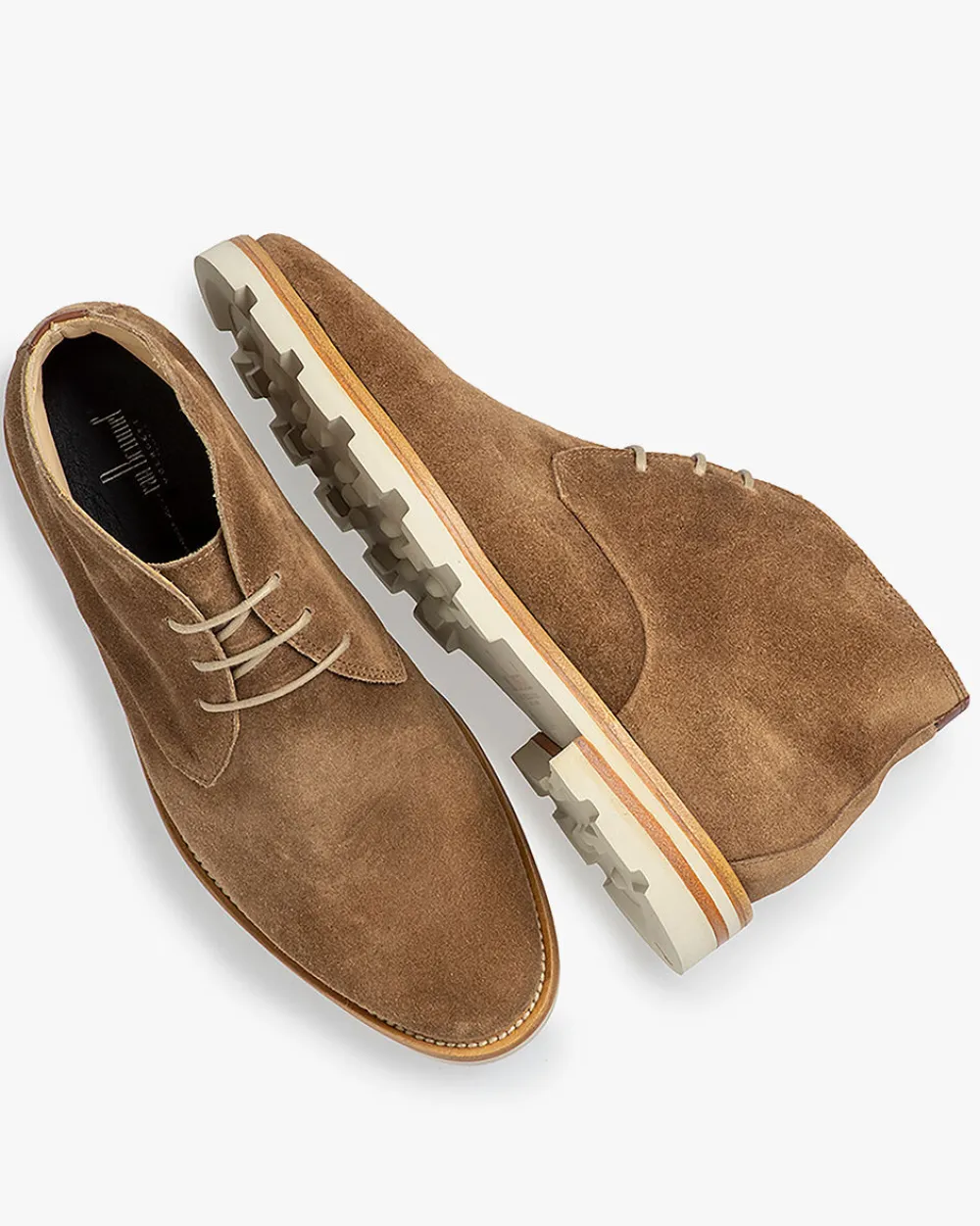 FLORIS VAN BOMMEL. Marina 03 Scarpe Ufficio Casual - Derby con Lacci Eleganti per Uomo, Perfette per Stile e Comodità Professionale