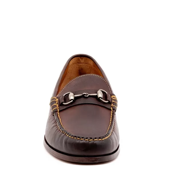 Martin Dingman Loafer Uomo con Fibbia a Morso - Scarpe Eleganti in Pelle Ispirate allo Stile Americano