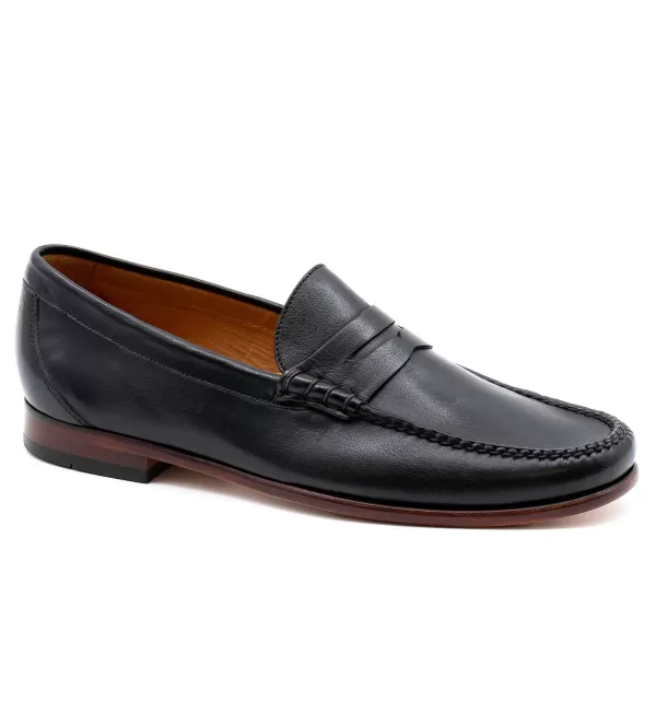 Martin Dingman Mocassini Eleganti Maxwell Penny - Scarpe Formali in Pelle Lusso con Suola Morbida