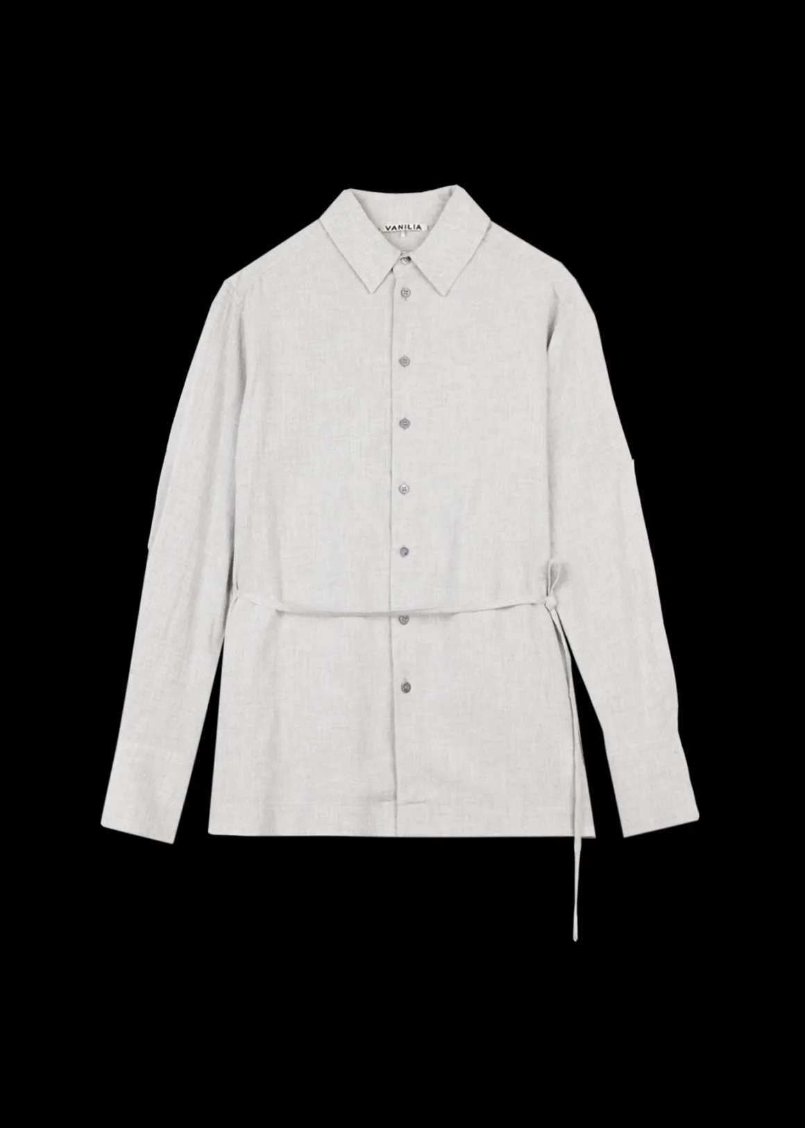 Promo Estiva Camicia Grigio Melange VANILIA - Dettagli Sovrapposti e Confezione Premium

(：，。，，。)