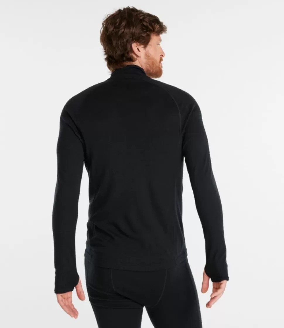 Maglia Termica Uomo Cresta Mezza Zip 250gr - Strato Base per Sportivo e Inverno