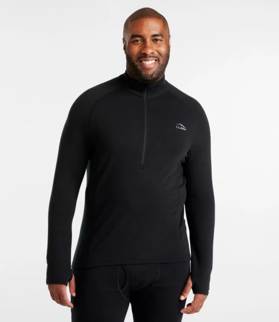 Maglia Termica Uomo Cresta Mezza Zip 250gr - Strato Base per Sportivo e Inverno