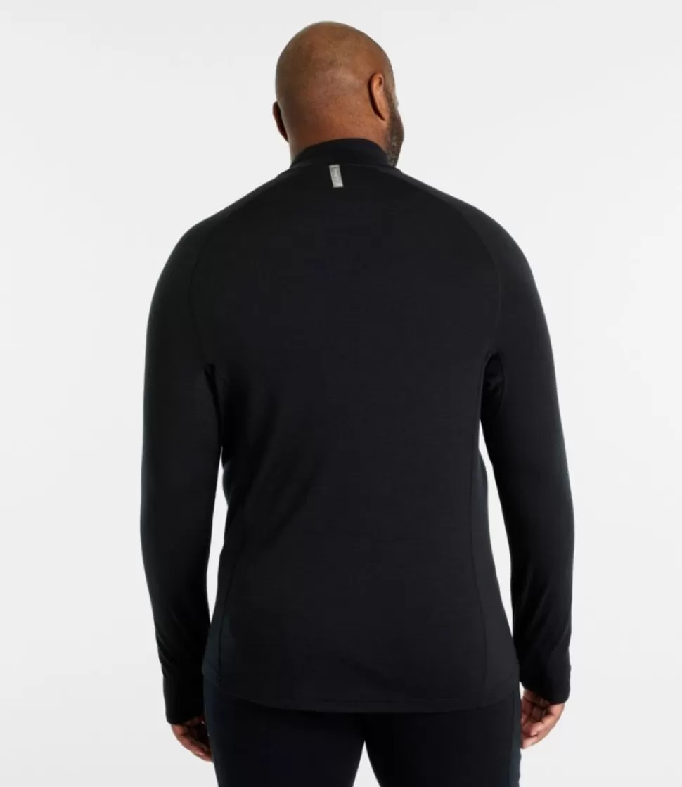 Maglia Termica Uomo Cresta Mezza Zip 250gr - Strato Base per Sportivo e Inverno