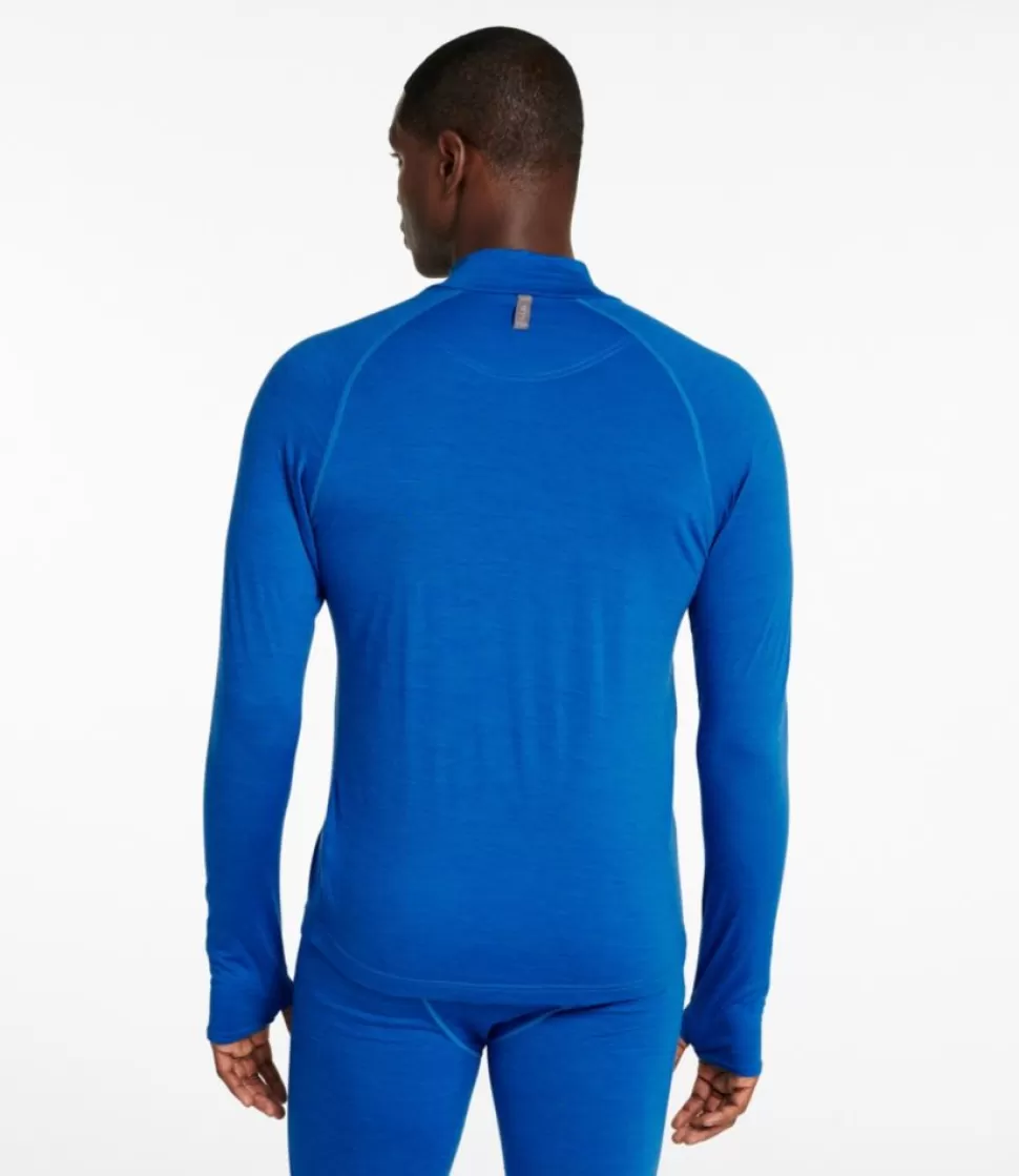 Maglia Termica a Righe Ultraleggero Cresta 150g per Uomo - Dolcevita Confortevole