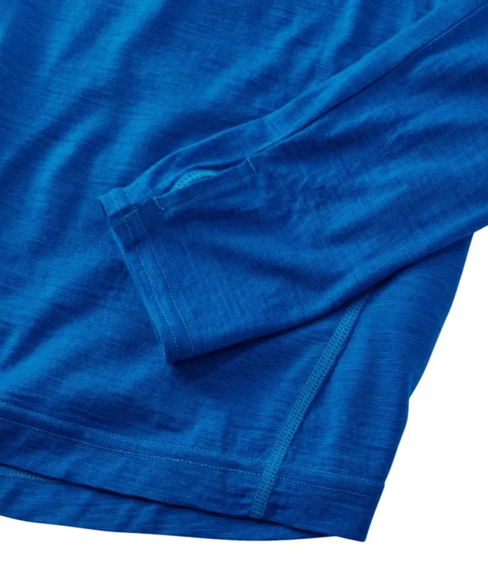 Maglia Termica a Righe Ultraleggero Cresta 150g per Uomo - Dolcevita Confortevole