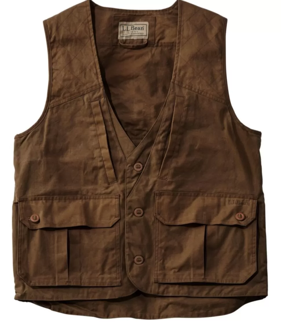 Gilet Upland in Cotone Cerato Double L per Uomini - Ideale per Attività Venatorie | Design Resistente e Confortevole con Sconti Esclusivi