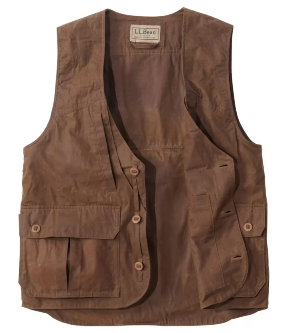 Gilet Upland in Cotone Cerato Double L per Uomini - Ideale per Attività Venatorie | Design Resistente e Confortevole con Sconti Esclusivi