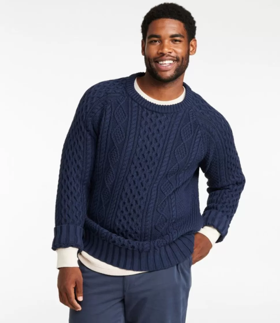 Maglione Classico Uomo in Puro Cotone - Stile Marinaresco Confortevole e senza Tempo