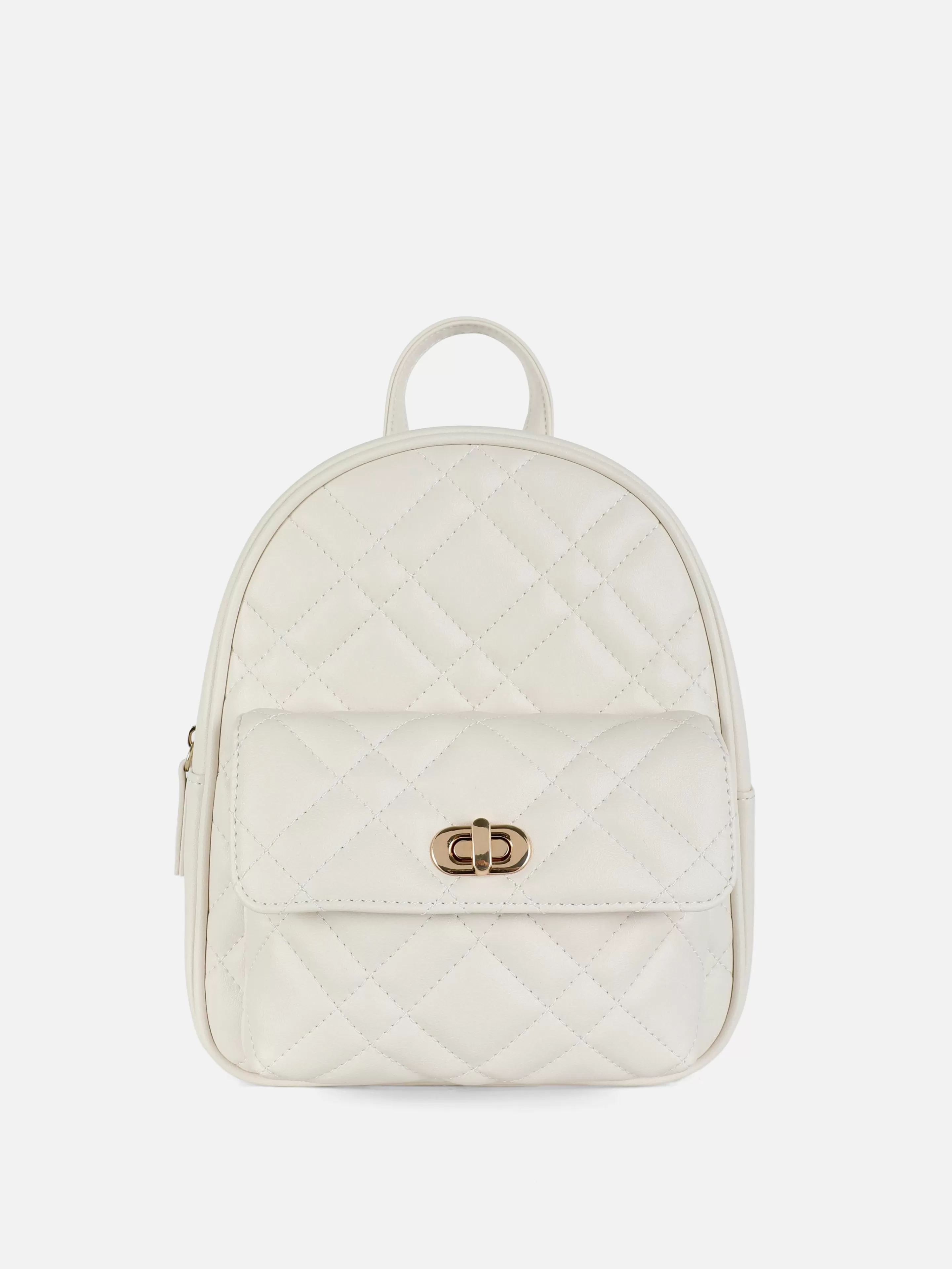 Primark Zaino Imbottito Mini Bianco: Design Moderno e Confortevole per l'Everyday

(：