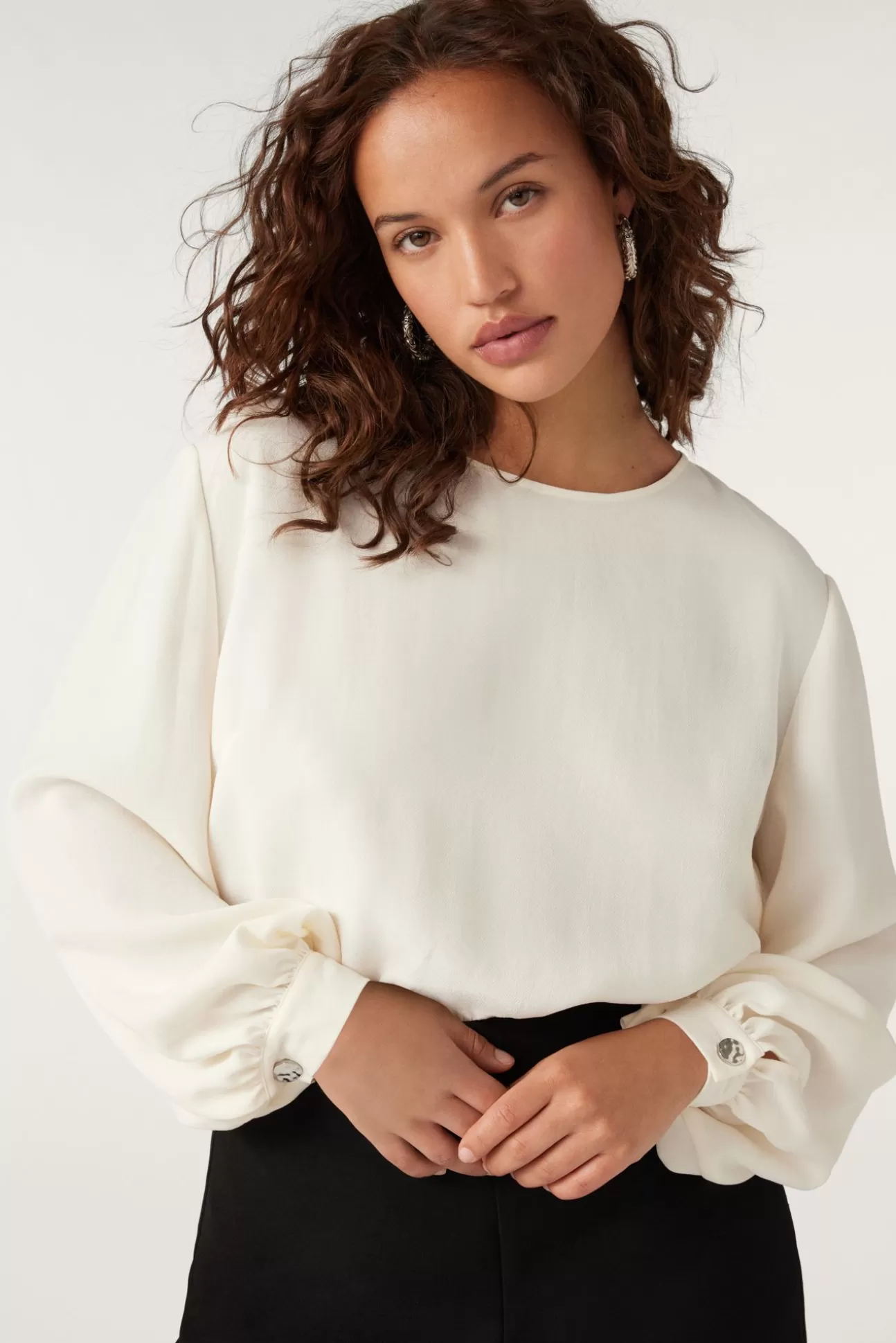 Ba&Sh Obby - T-Shirt Off-White in edizione limitata a prezzo speciale