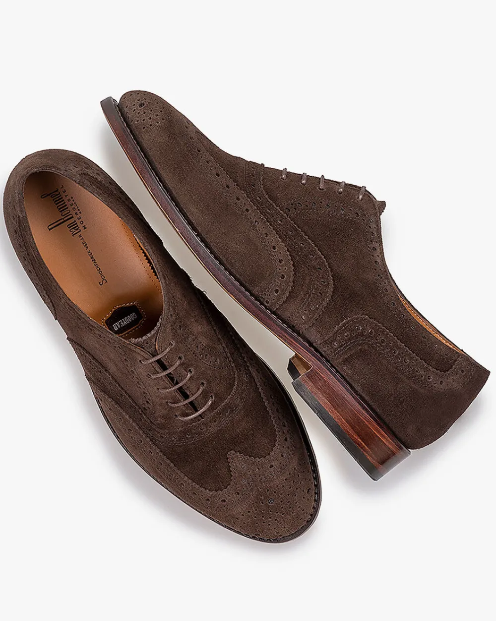 Floris van Bommel - Olda 04.11 Scarpe Stringate Uomo in Stile Brogue con Lacci