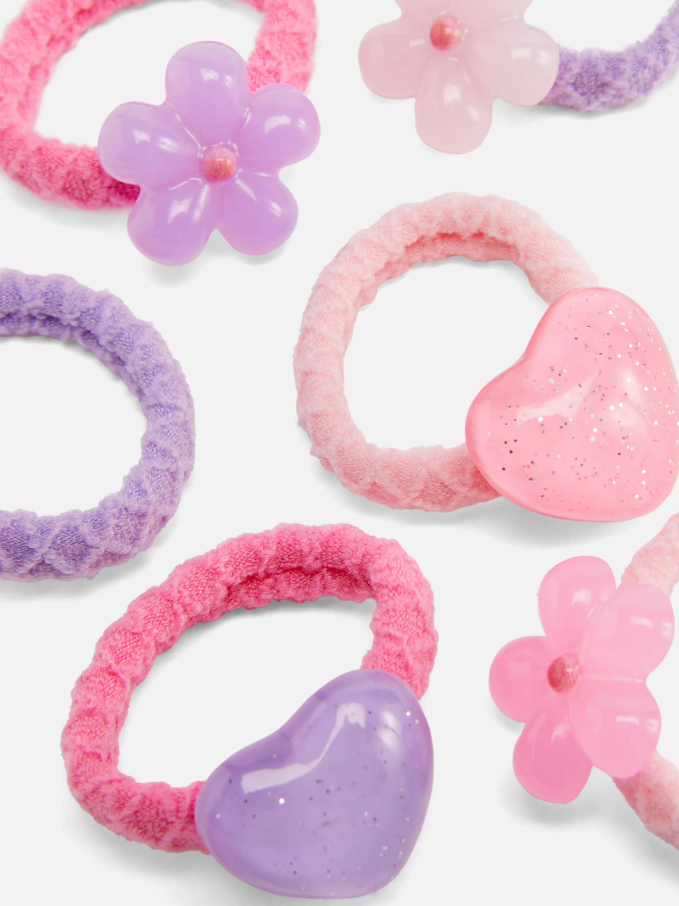 Fascette Magiche con Amuleti - Set da 6 Accessori Capelli Colorati Primark Fantasy