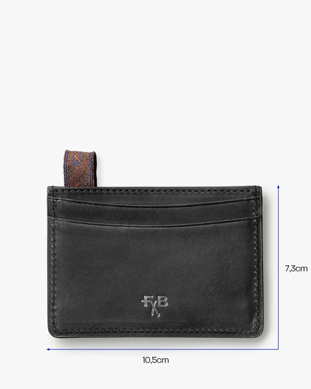Portafoglio Uomo in Pelle Nera Floris van Bommel - Portadocumenti Compatto con Design Essenziale, Portacarte Elegante per Accessori da Taschino