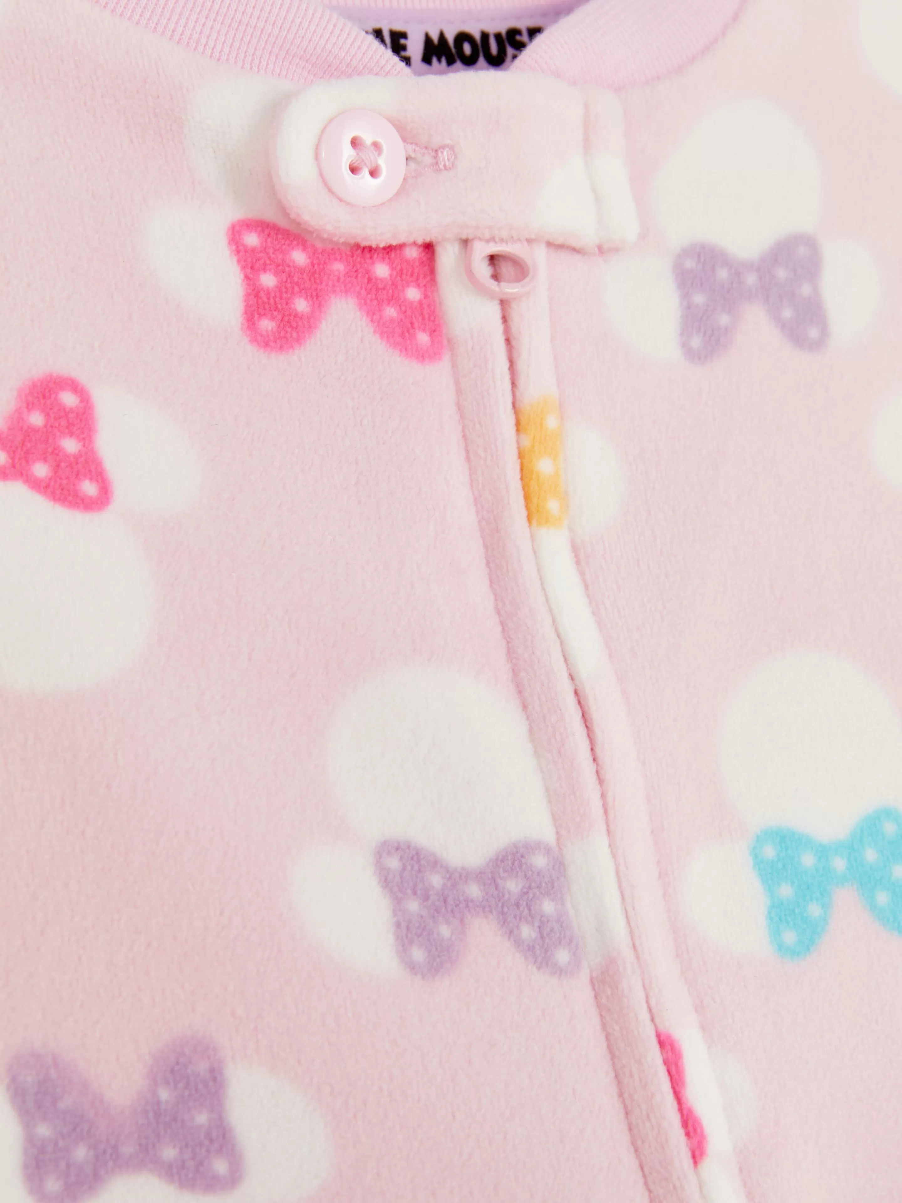 Pigiami Morbidi in Peluche Rosa con Stampa Minnie Mouse Disney - Tute per Neonati e Indumenti per la Nanna by Primark