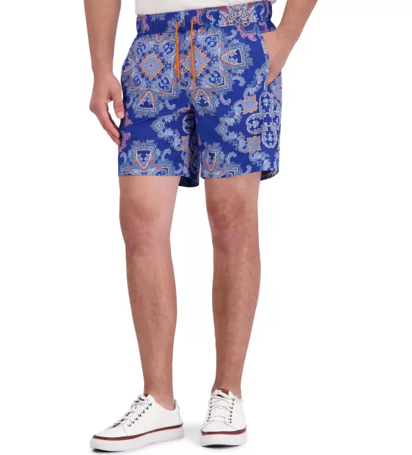 Robert Graham - Loki Costume Da Bagno in Tessuto A Trama - Modello Estivo per Uomo, Abbigliamento Balneare