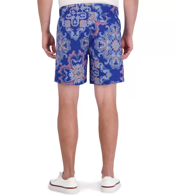 Robert Graham - Loki Costume Da Bagno in Tessuto A Trama - Modello Estivo per Uomo, Abbigliamento Balneare