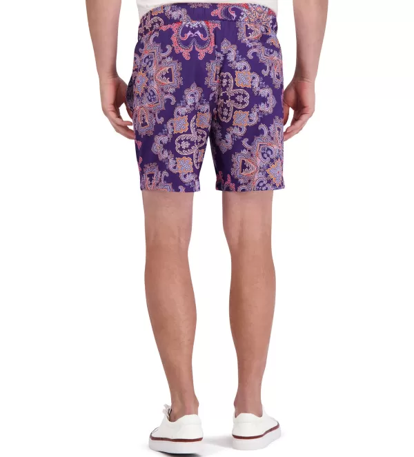 Robert Graham - Loki Costume Da Bagno in Tessuto A Trama - Modello Estivo per Uomo, Abbigliamento Balneare