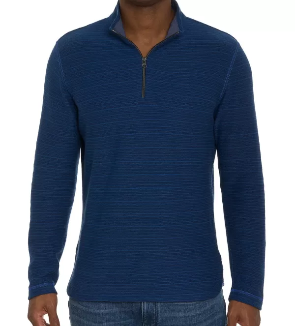 Robert Graham Desmond - Maglione Elegante in Maglia Traforata con Manica Lunga, Stile Casual Elegante per Uomo, Tessuto Traspirante e Design Esclusivo, Ideale per Abbinamenti Versatili, Conforto e Stile in Ogni Occasione