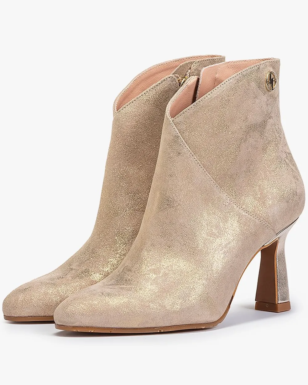 Floris van Bommel Stivaletti Donna Saxi 02.15 - Eleganti alla Caviglia in Pelle per Autunno/Inverno