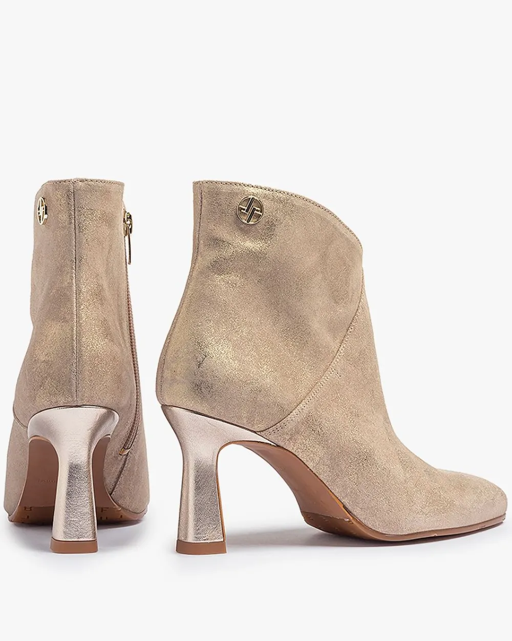 Floris van Bommel Stivaletti Donna Saxi 02.15 - Eleganti alla Caviglia in Pelle per Autunno/Inverno