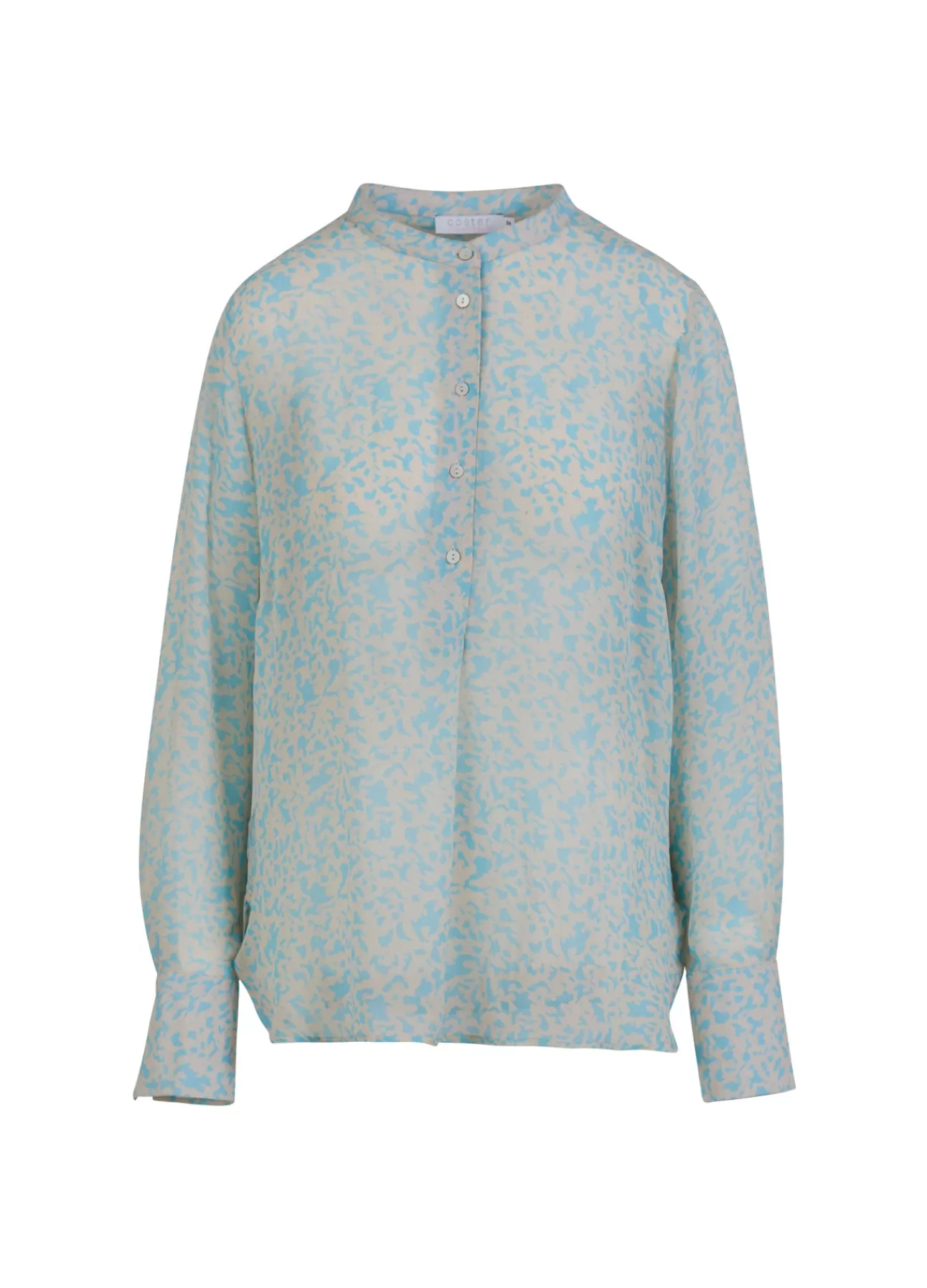 Dame Coster Copenhagen - Camicia Femminile con Stampa Leopardata Effetto Splash