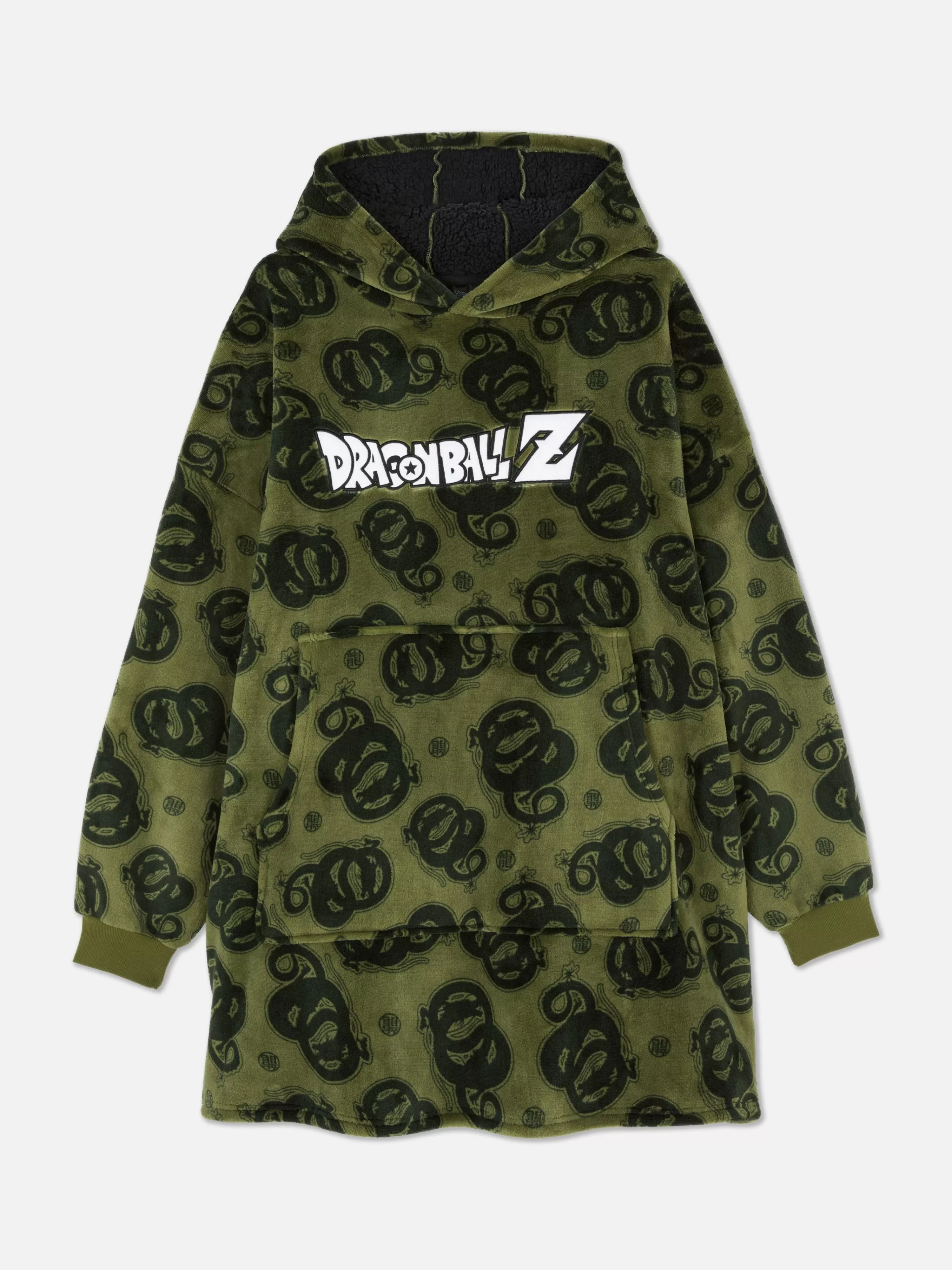 Pigiami Morbidi Uomo Dragon Ball Z - Completo in Tessuto Cachi Snuddie Primark Collection