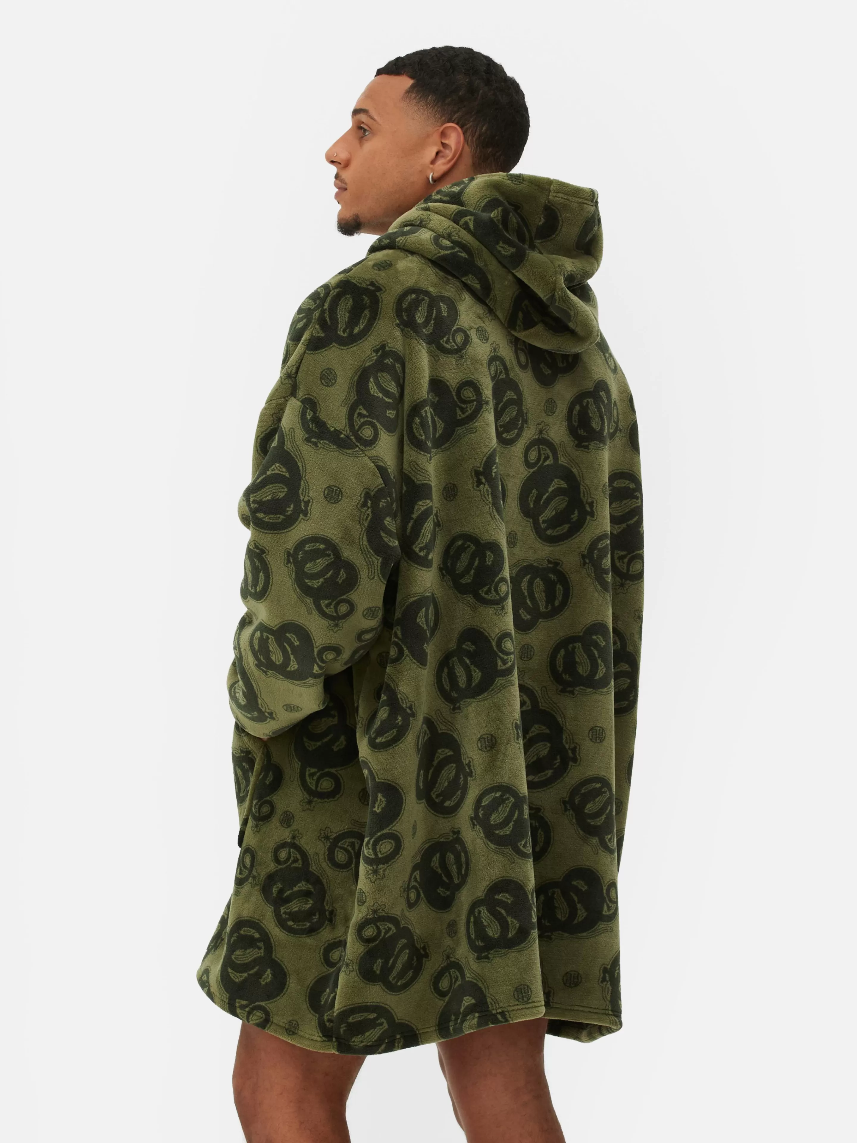 Pigiami Morbidi Uomo Dragon Ball Z - Completo in Tessuto Cachi Snuddie Primark Collection