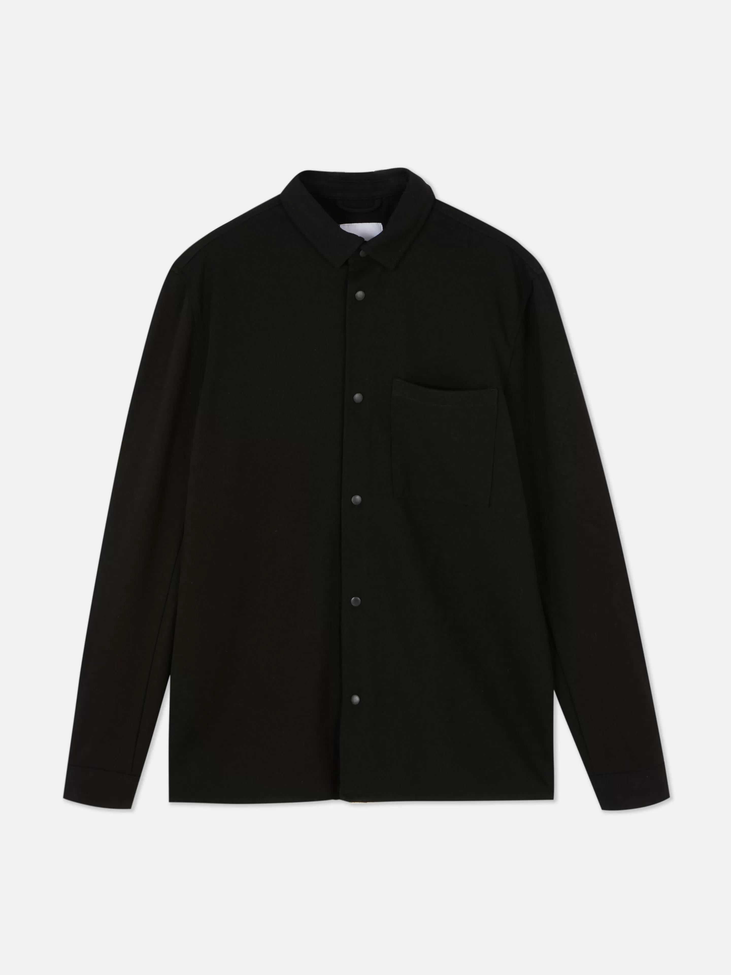 Sopracamicia Maglia Nero Linea Kem - Primark, Stile Casual con Design Minimalista