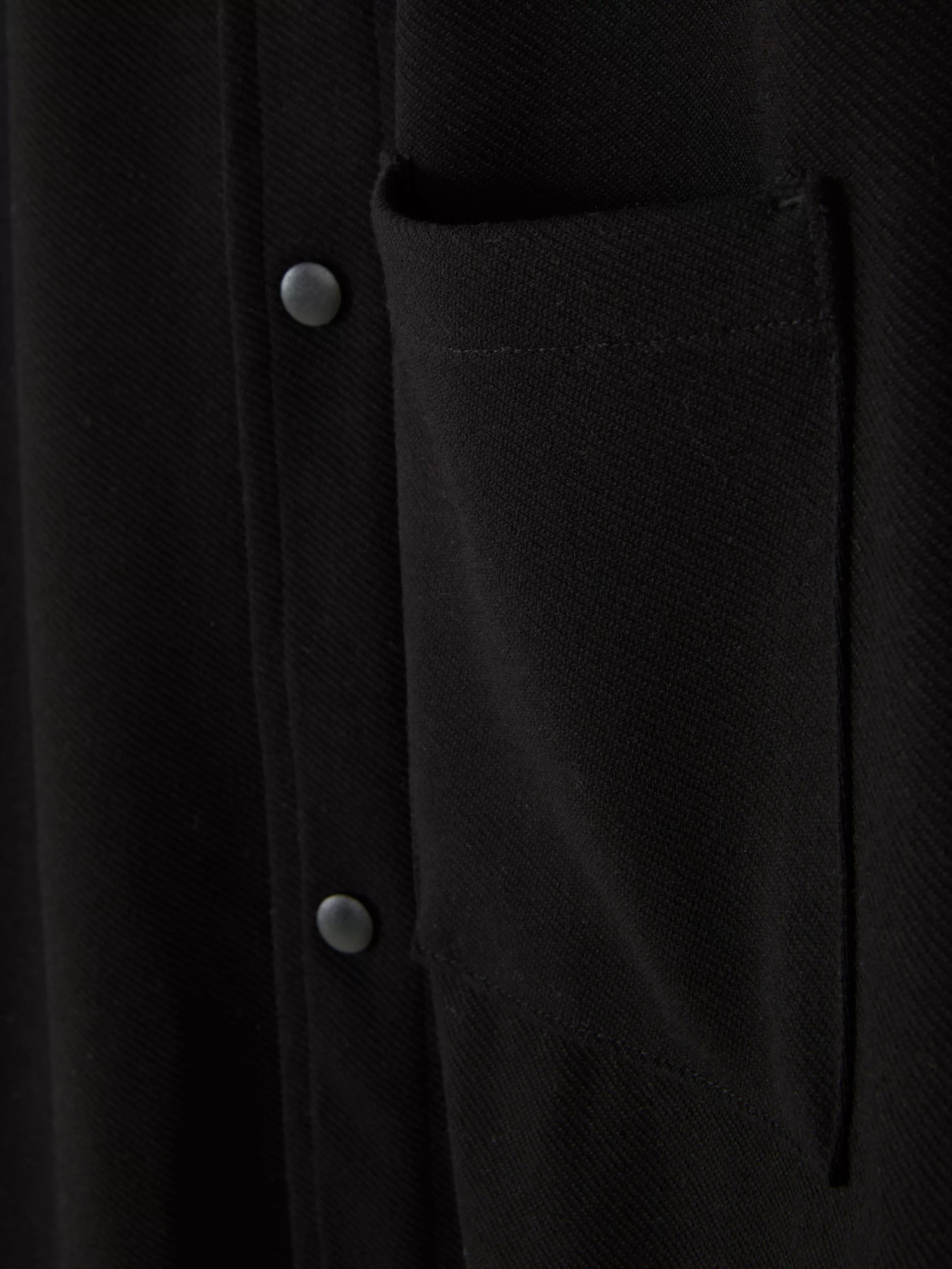 Sopracamicia Maglia Nero Linea Kem - Primark, Stile Casual con Design Minimalista