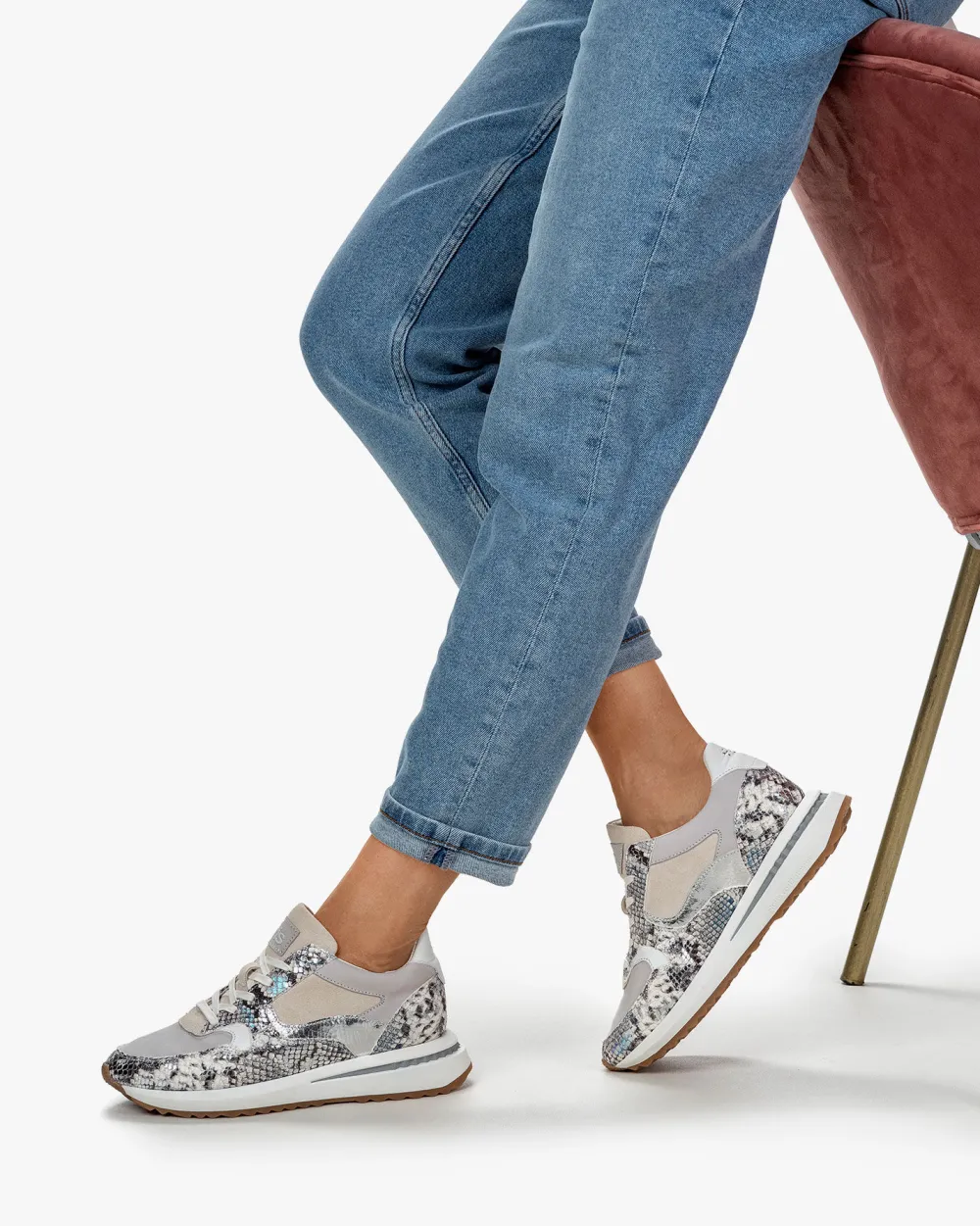 Floris van Bommel Sumi Mod. 03/15 - Scarpe da Ginnastica Eleganti per Donna, Comode e Stilose