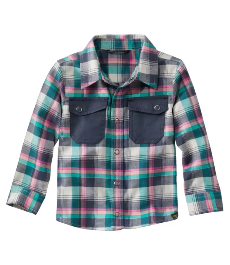 Promozione: Camicina in Flanella Morbida BeanFlex 4 Stagioni - Capispalla Confortevoli per Neonati e Bambini Piccoli