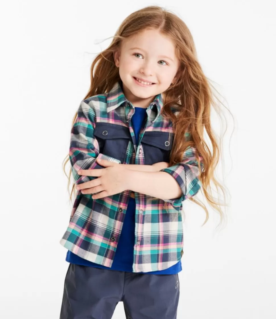Promozione: Camicina in Flanella Morbida BeanFlex 4 Stagioni - Capispalla Confortevoli per Neonati e Bambini Piccoli