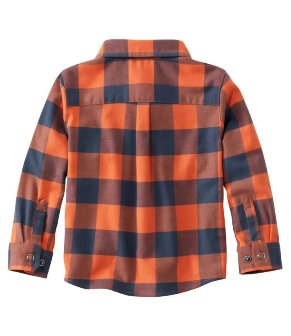 Promozione: Camicina in Flanella Morbida BeanFlex 4 Stagioni - Capispalla Confortevoli per Neonati e Bambini Piccoli