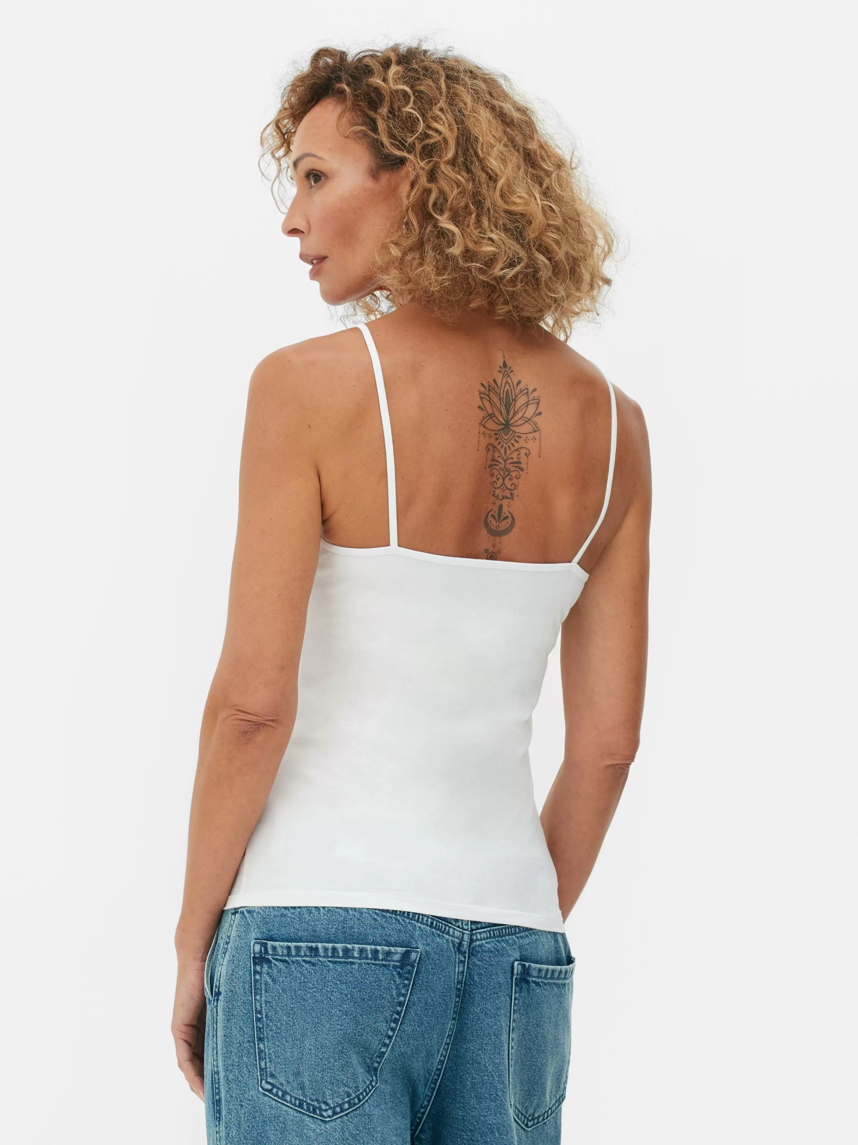 Maglietta Primavera con Spalle Scoperte Elastiche - Design Moderno in Tessuto Traspirante Primark Bianco Puro