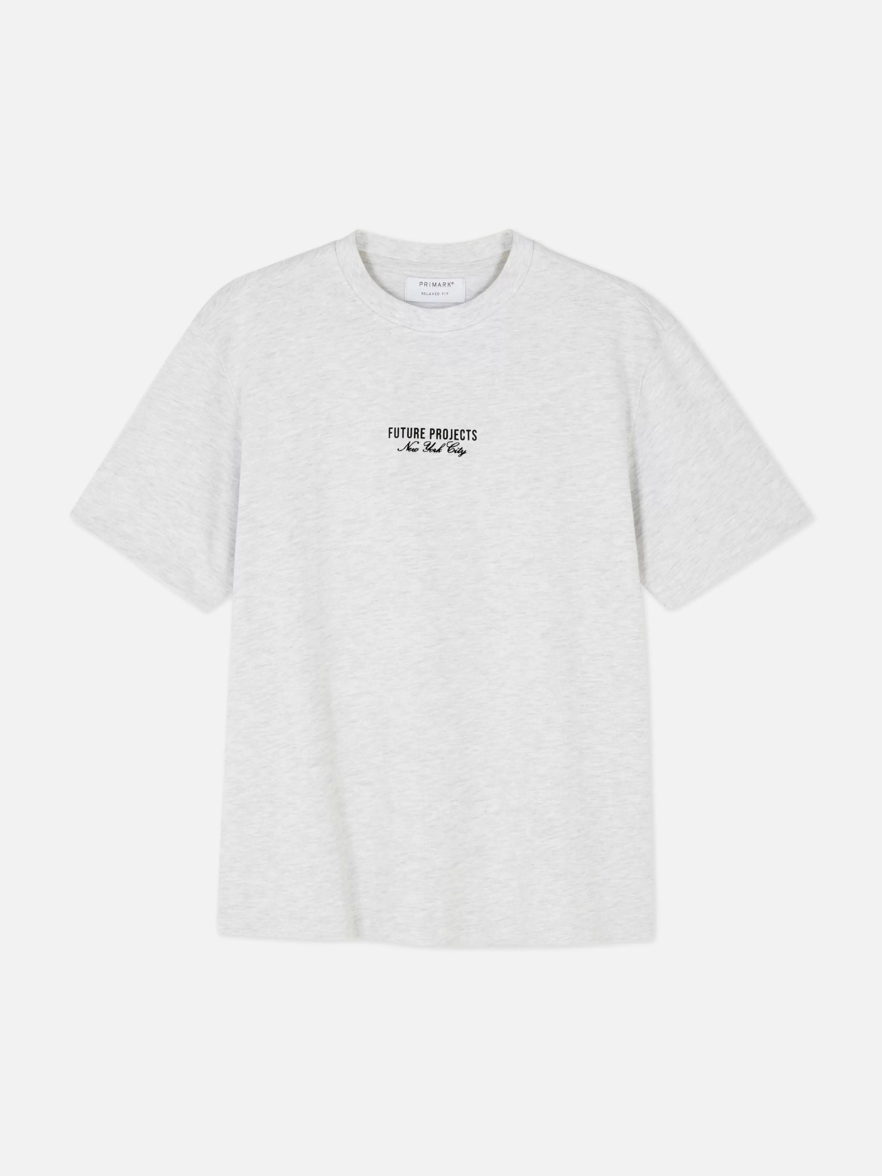 Maglia con Ricamo Grigio Marmorizzato - Progetti Futuri Edizione Limitata | Collezione Primark