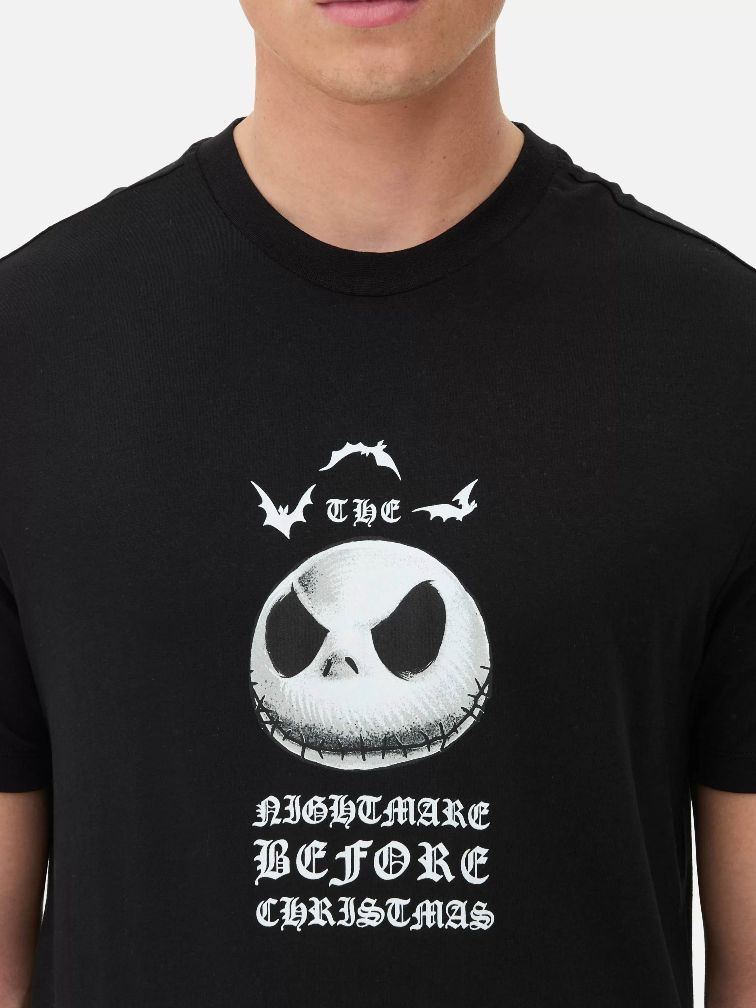 Magliette Stilose con Grafica Disney - T-Shirt Nera Ispirata a 