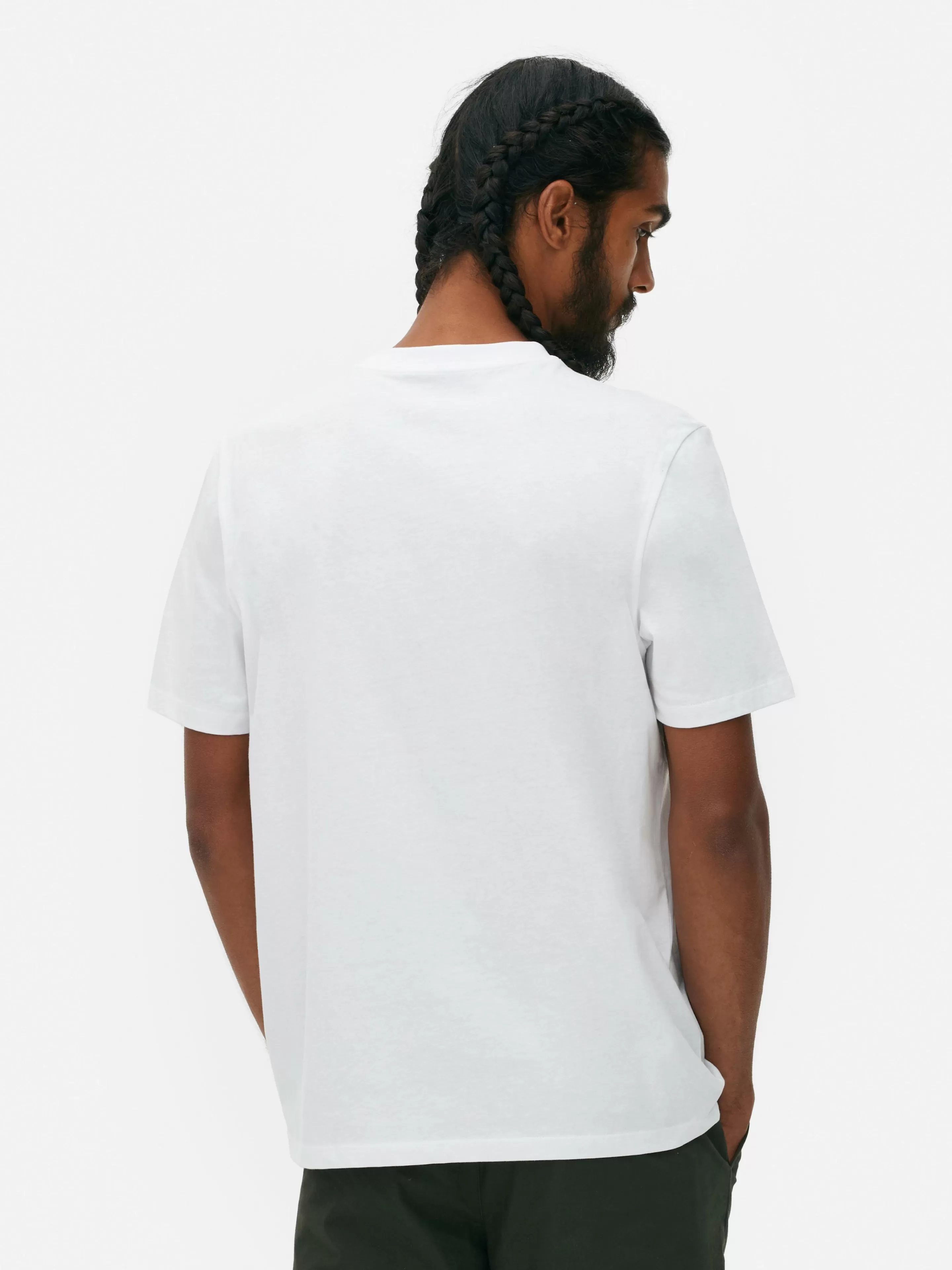 Primark T-Shirt con Stampa Esclusiva Shibuya Crossing - Bianco - Magliette Uniche