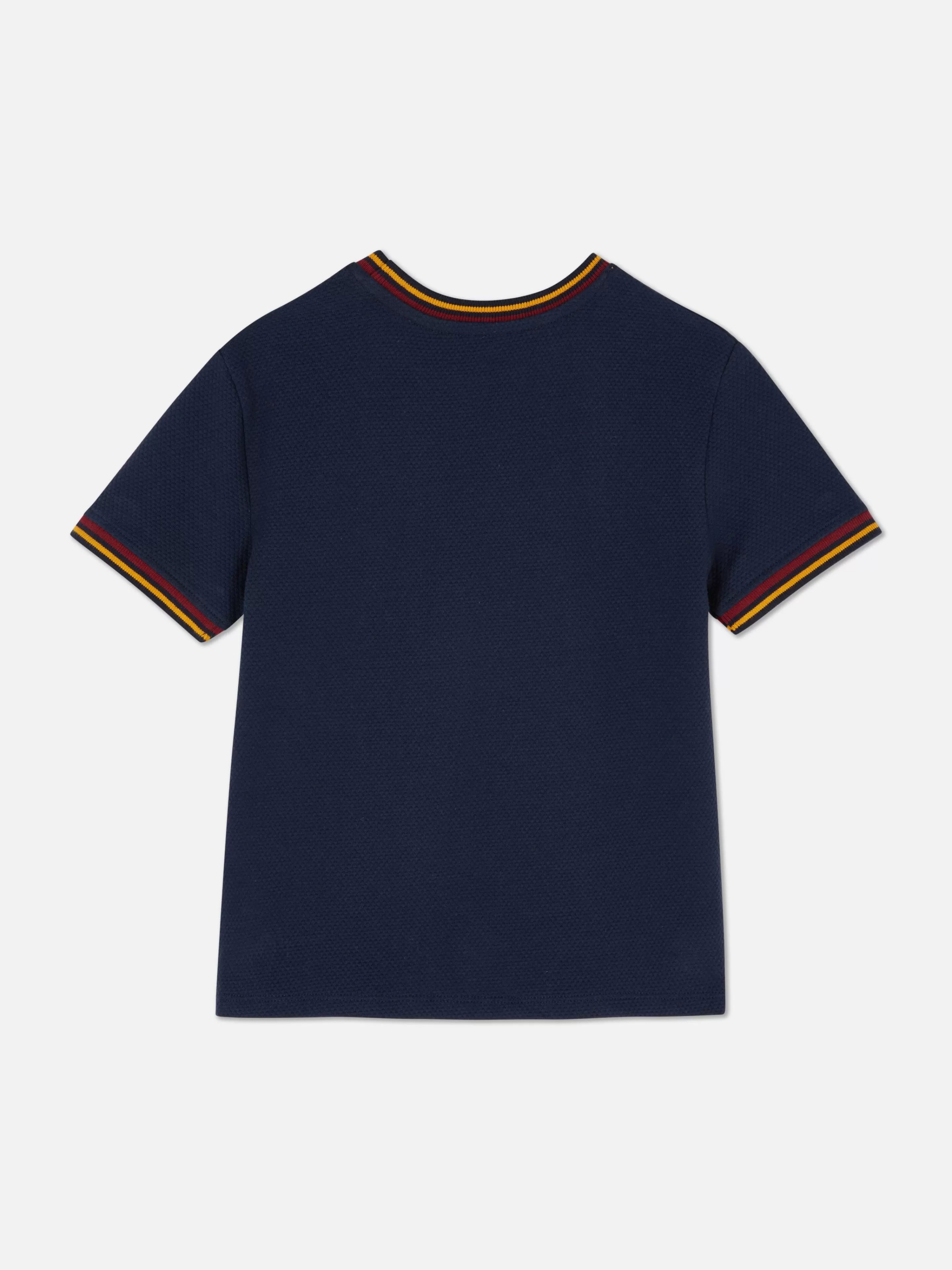 Maglietta Basic Universitaria Primark - Manica Corta in Blu Marino, Stile Casual Perfetto per Tutto il Giorno