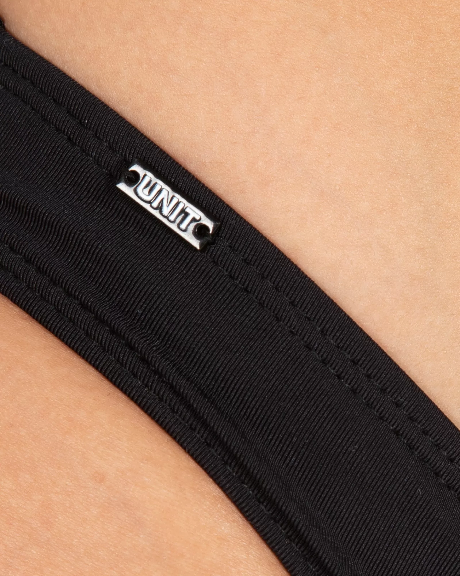 Costume Intero da Donna Unit Clothing - Bikini Comodo con Stampa Coasting, Nero, Prezzo Imperdibile