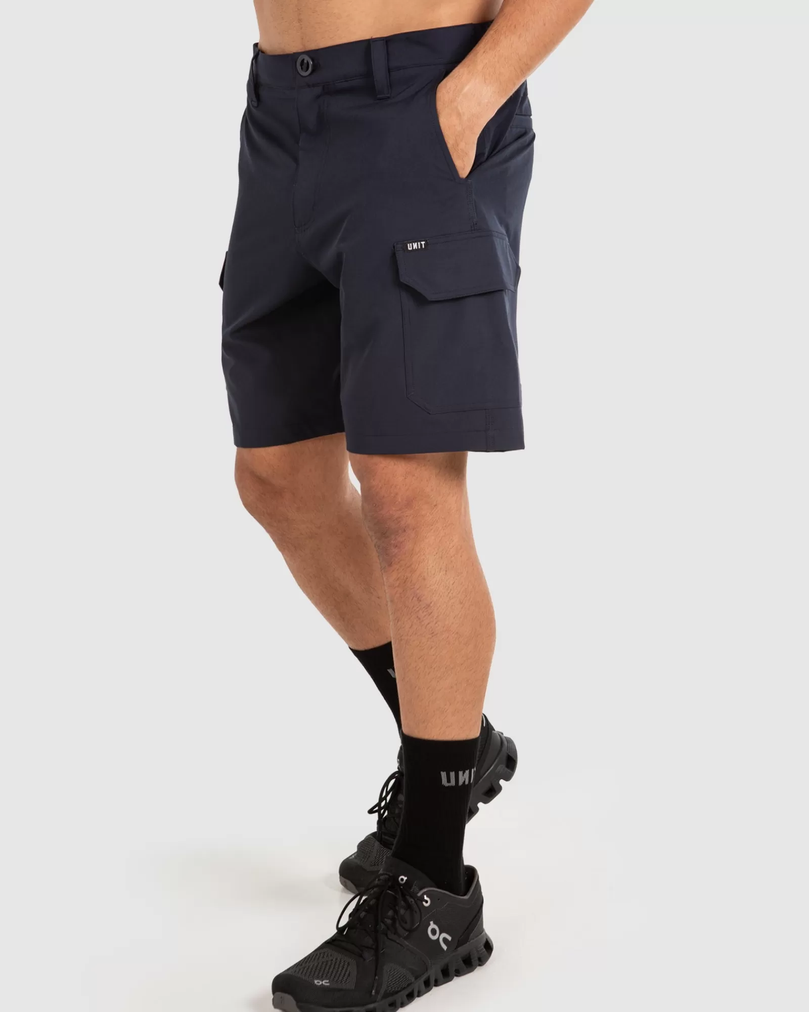 Unit Clothing - Pantaloncini Utility Flexlite Demolition Uomo con Tasche Multiuso, Nuova Collezione Estiva Confezione Leggera - Modello Sportivo Comodo A Prezzo Imbattibile