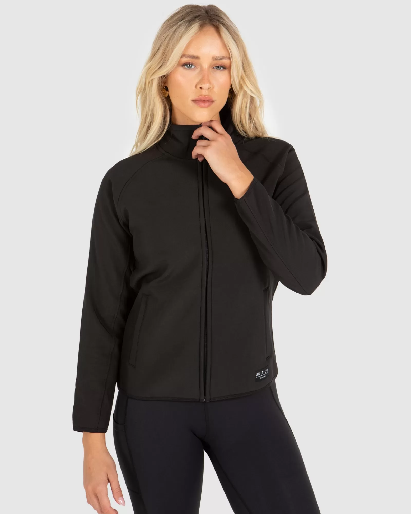 UNIT - Giacca Donna Dodge con Taglio Slim, Morbido Rivestimento - Nero - Prezzo Imbattibile