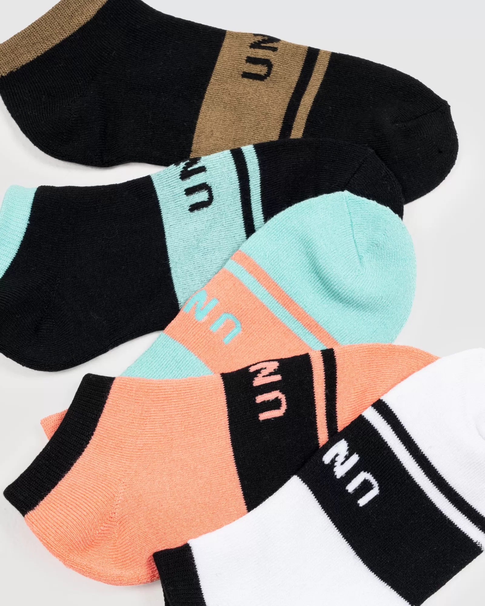 UnitClothing Calze Tecniche in Bambù Invisibili - Confezione da 5 Paia Traspiranti e Ultra Morbide