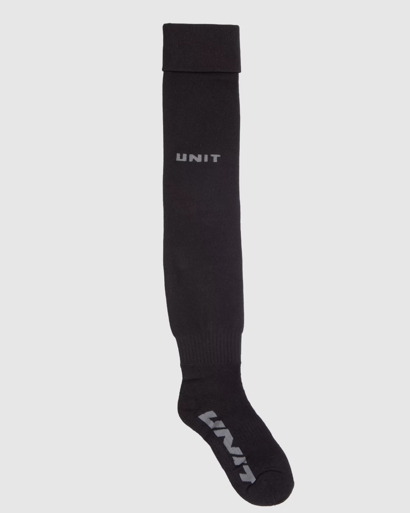 Unit Clothing - Saldi Imperdibili! Calze in Bambù Ultra Spesse Alte Vita - Confezione da 1 Paio Nero - Morbidezza Naturale e Comodissime